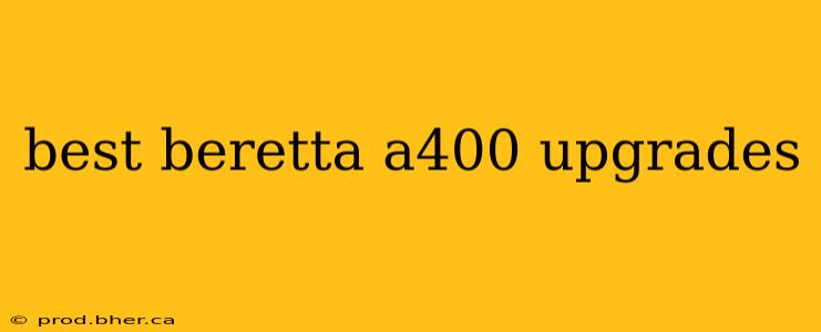 best beretta a400 upgrades